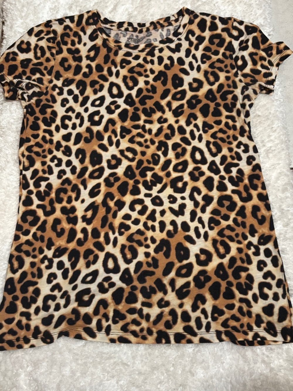 Pink Animal Print S/S Tshirt XSmall